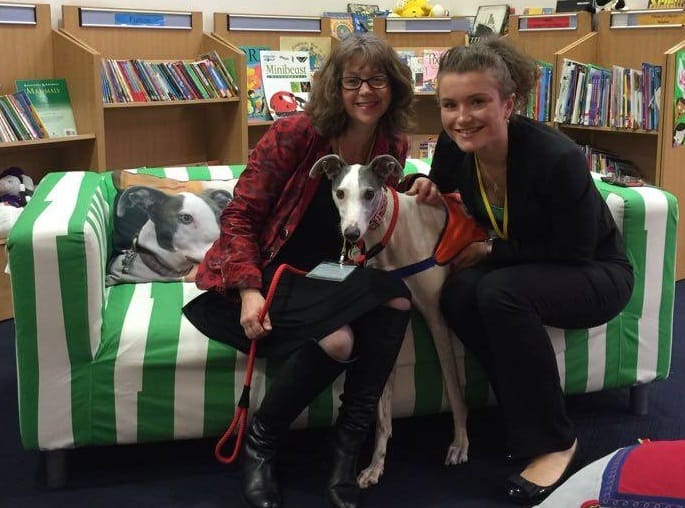 Danny the Reading Dog Wins Hearts