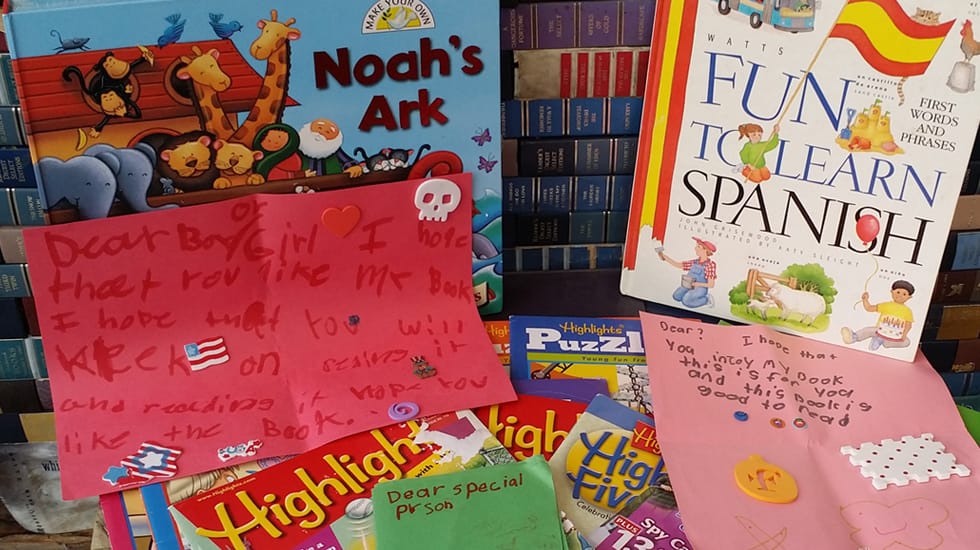 Young readers shared these books. And these awesome notes.